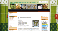 Desktop Screenshot of comerycantar.es