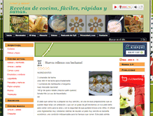 Tablet Screenshot of comerycantar.es